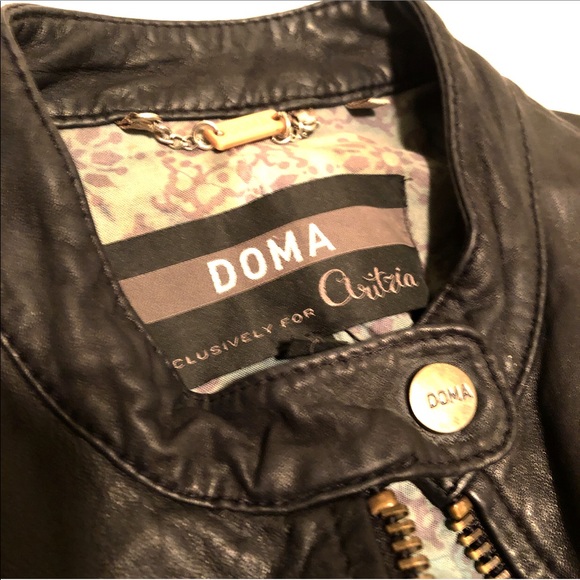 ARITZIA DOMA leather zip up jacket - Picture 2 of 8